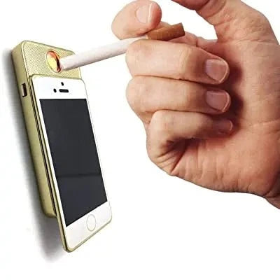 Mini iPhone Lighter, Electric Rechargeable Cigarette Lighter, Smart Drop Down Electronic Lighter, Pocket Smoking Lighter, Windproof Flameless Lighter, Mobile Phone Creative Lighter Electric Mini iPhone Lighter, Electric Rechargeable Cigarette Lighter, Smart Drop Down Electronic Lighter, Pocket Smoking Lighter, Windproof Flameless Lighter, Mobile Phone Creative Lighter Electric